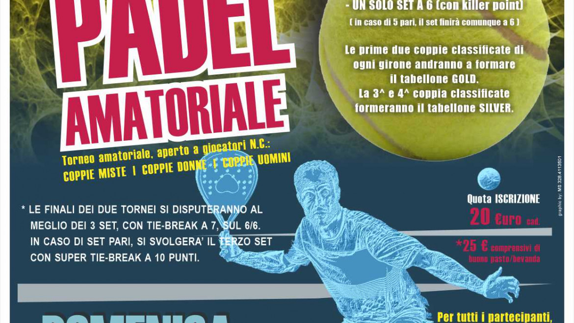 Torneo Amatoriale Padel 2022